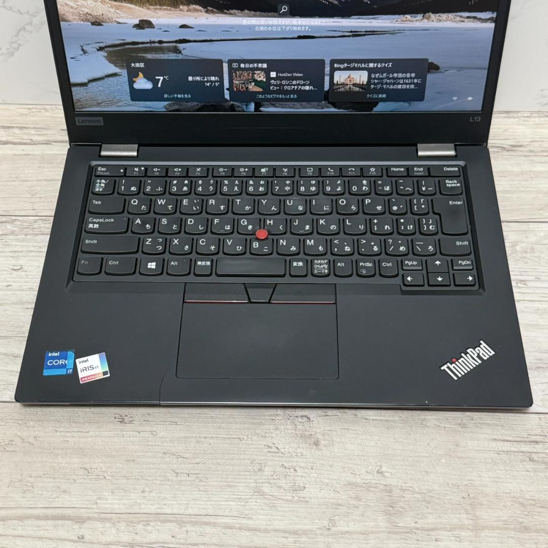 動作確認済み！ThinkPad i7第11世代 SSD512GB ノートパソコン