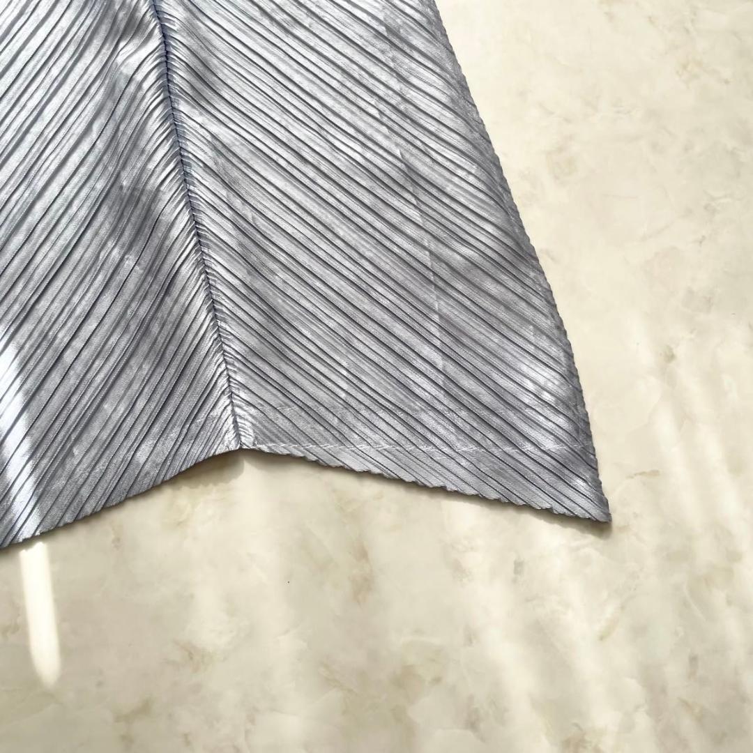 【極美品】PLEATS PLEASE Lサイズ　変形ワンピース　アシンメトリー