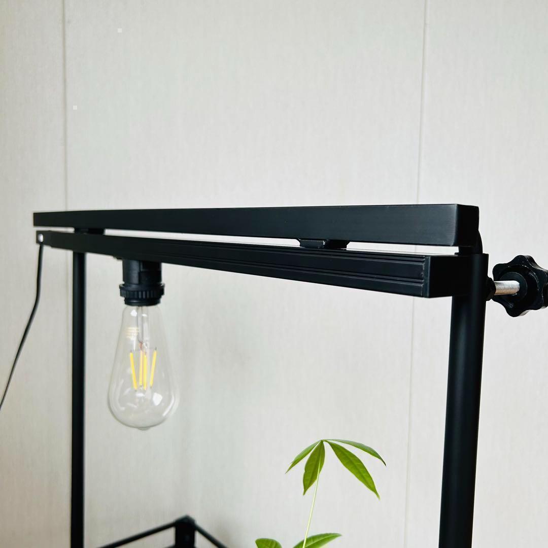 メッシュプランターラック　ダクトレール50cm 64cm x 40cm 受け皿