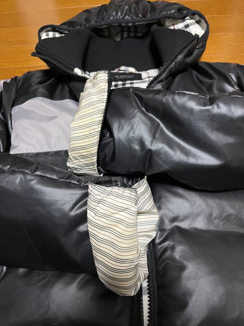 BURBERRY BLACK LABEL バーバリー ダウンジャケット Lサイズ
