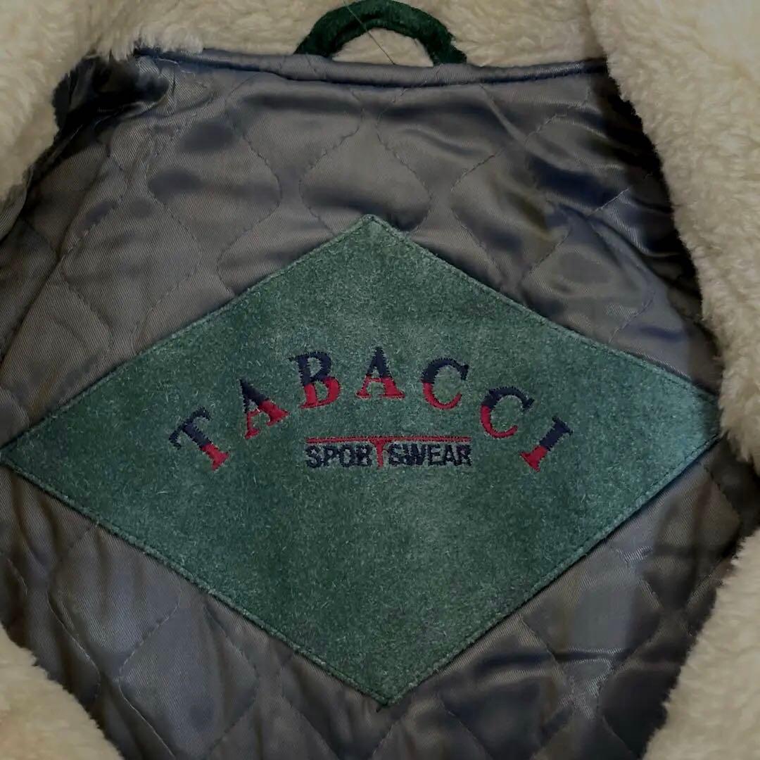 ドイツ製　TABACCI 中綿　ジャケット　襟ボア　毛混　暖かい　上質　冬