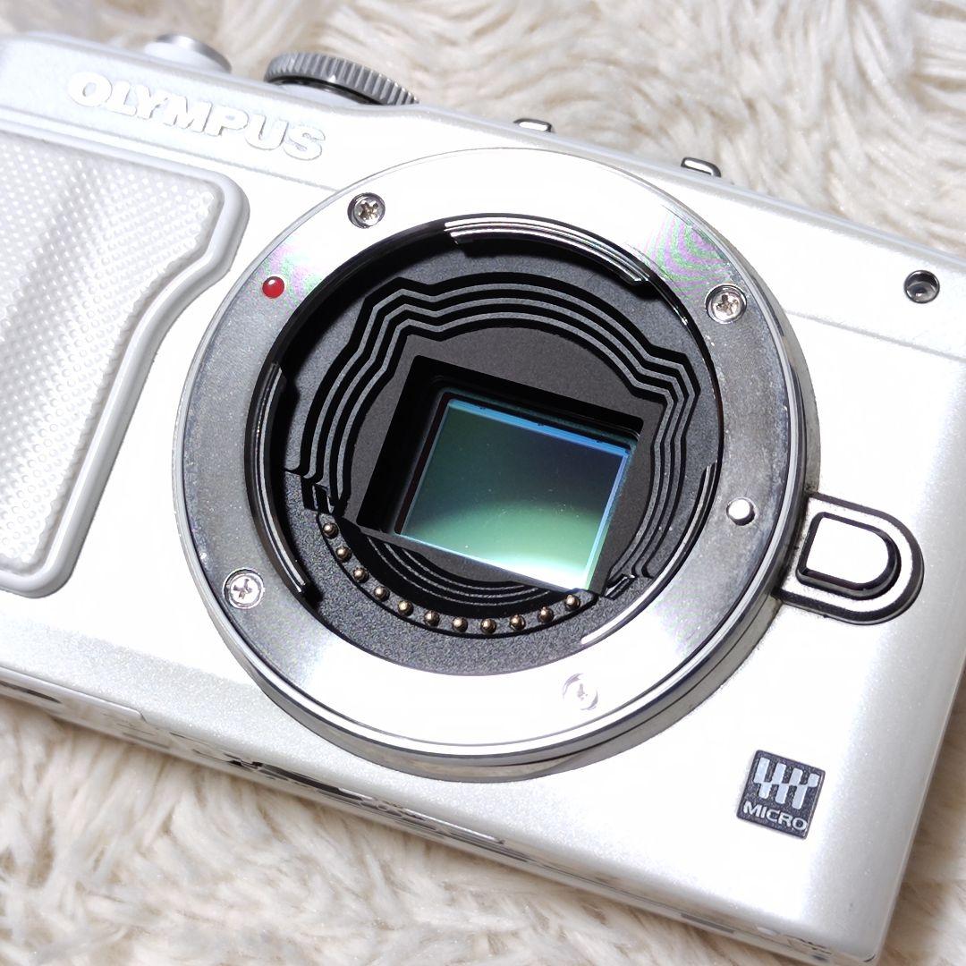 OLYMPUS PEN Lite E-PL6 ダブルレンズキット ホワイト