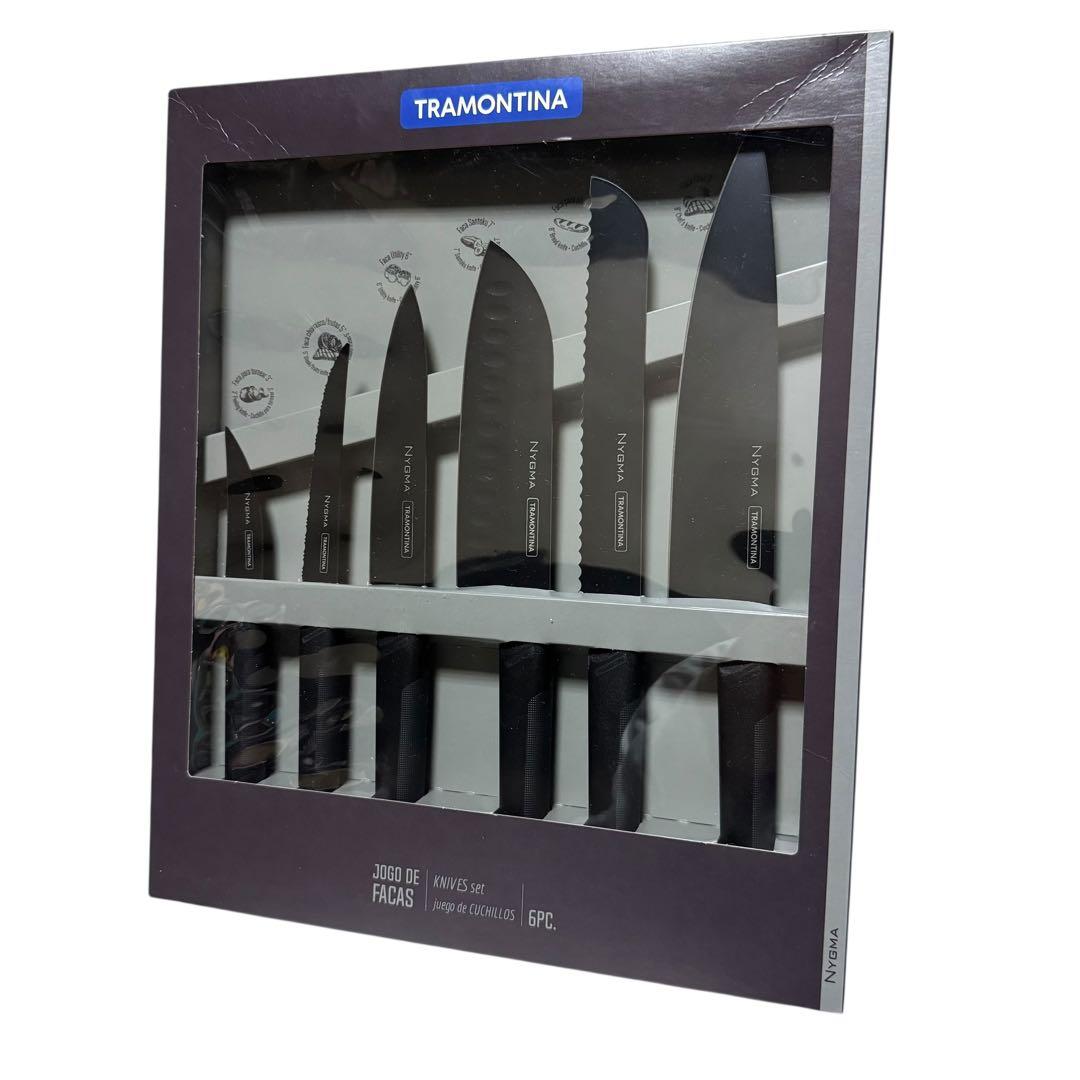 【未開封】TRAMONTINA 包丁セット 6本 定価24,000円