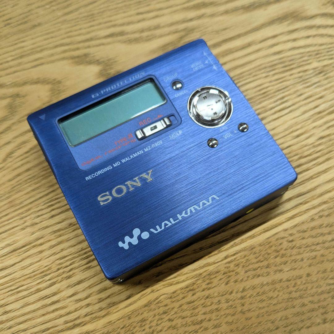 SONY MZ-R909 ポータブルMDプレイヤー・レコーダー