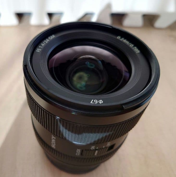 SONY レンズFE24mm F1.4GM広角焦点レンズ SEL24F14GM