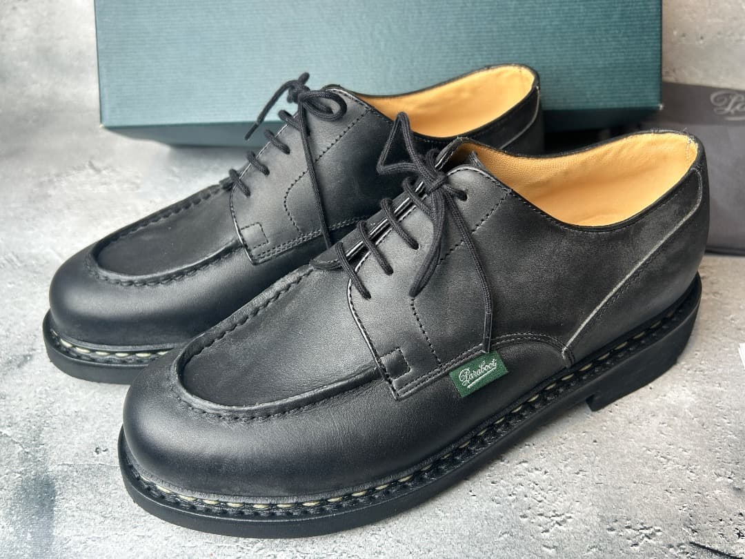 未使用　Paraboot CHAMBORD　シャンボード　ブラック UK6.5