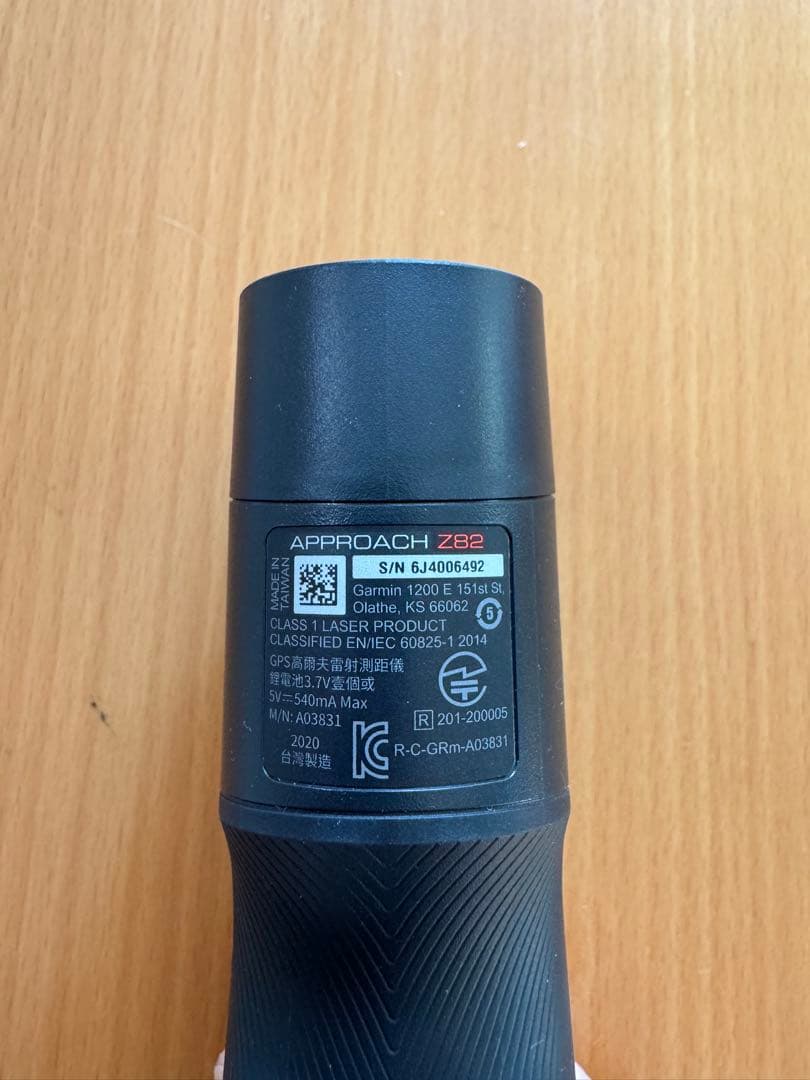 Garmin Approach Z82(使用頻度わずか)