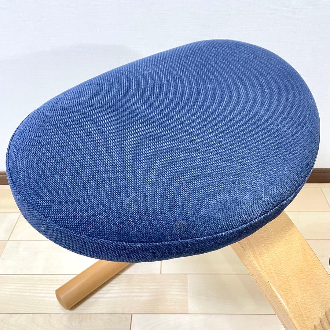 バランスラボ バランスチェア バランスイージー ネイビー 中古品 サカモトハウス