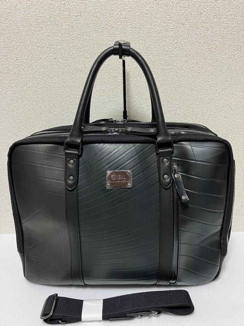 新品　SEAL ビジネスバッグ 　黒　ブラック　防水　止水　森野帆布　シール