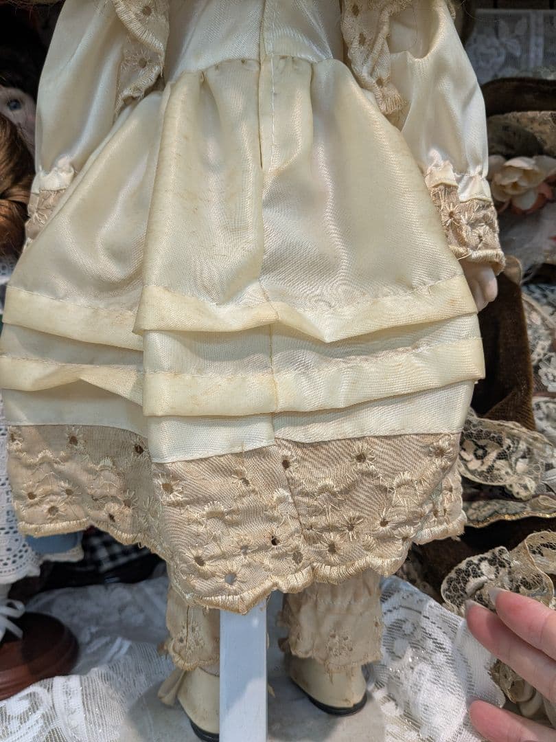 優しいお顔♡アンティークドール♡キュンキュン可愛い