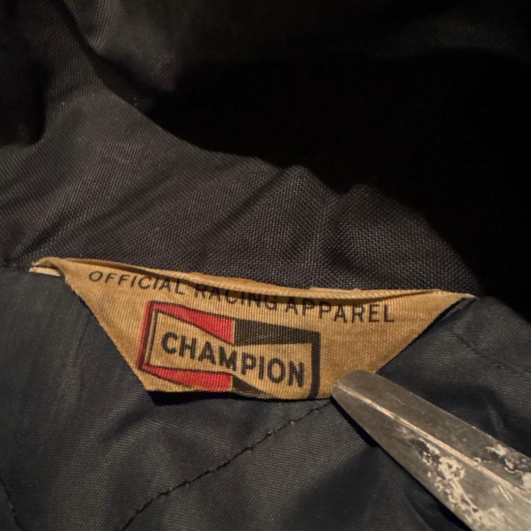 オフィシャル　チャンピオンプラグ　PLUGS コーチジャケット　80s ハーレー