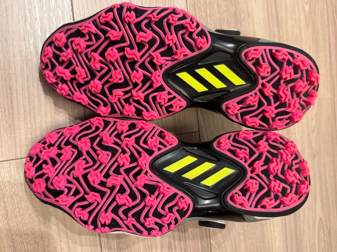 adidas コードカオス　BOA 25 グレーピンク