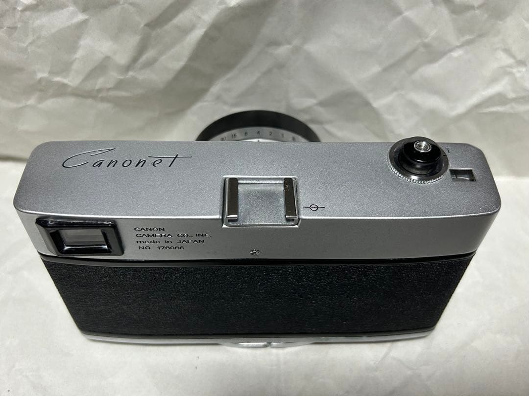 【使える！】Canon Canonet レンジファインダー美品！動作確認済み！