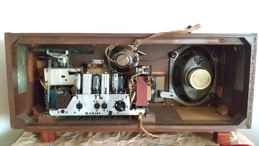 動作品 西独TELEFUNKEN Andante1462 真空管ラジオ