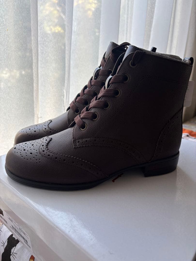 fit fit フィットフィット クラフィット レースアップブーツ ２３.５cm