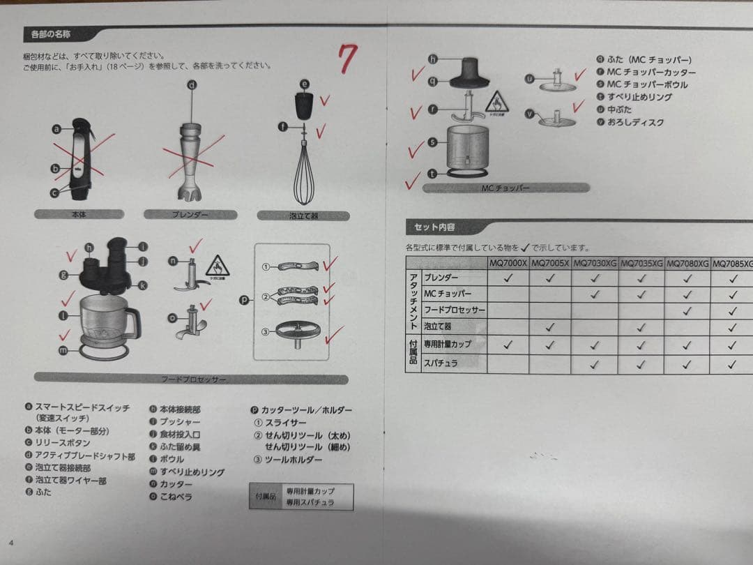 ブラウン　マルチクイック　7 9 まとめ売り　ブレンダー