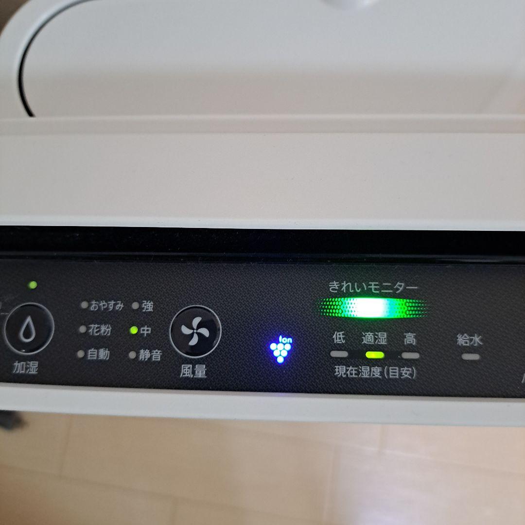 本日のみ価格最安!美品～普通!シャープ　加湿空気清浄機　KC-R50-W