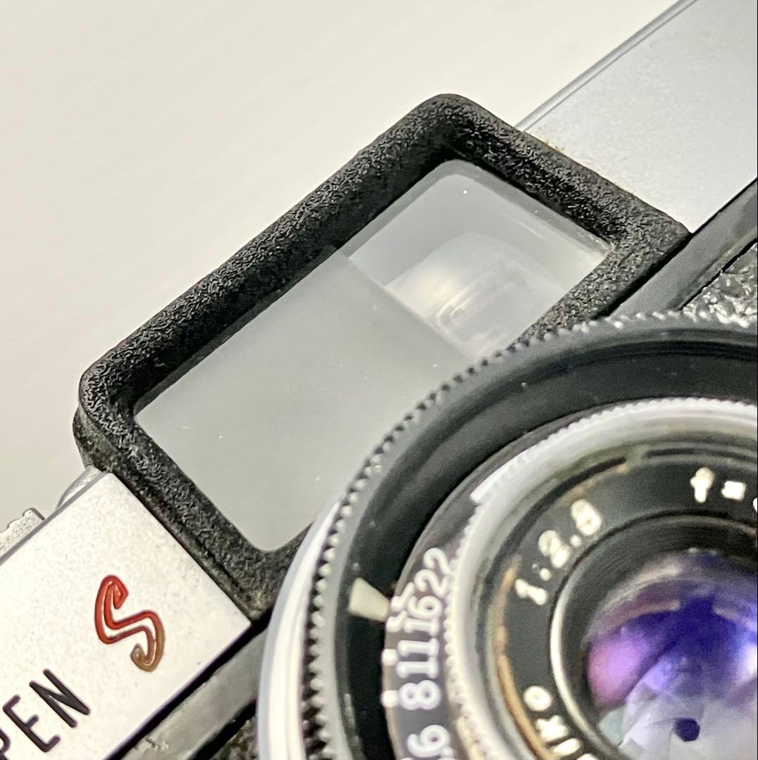 エモい美品 65年前 1960年製 OLYMPUS PEN S ハーフカメラ