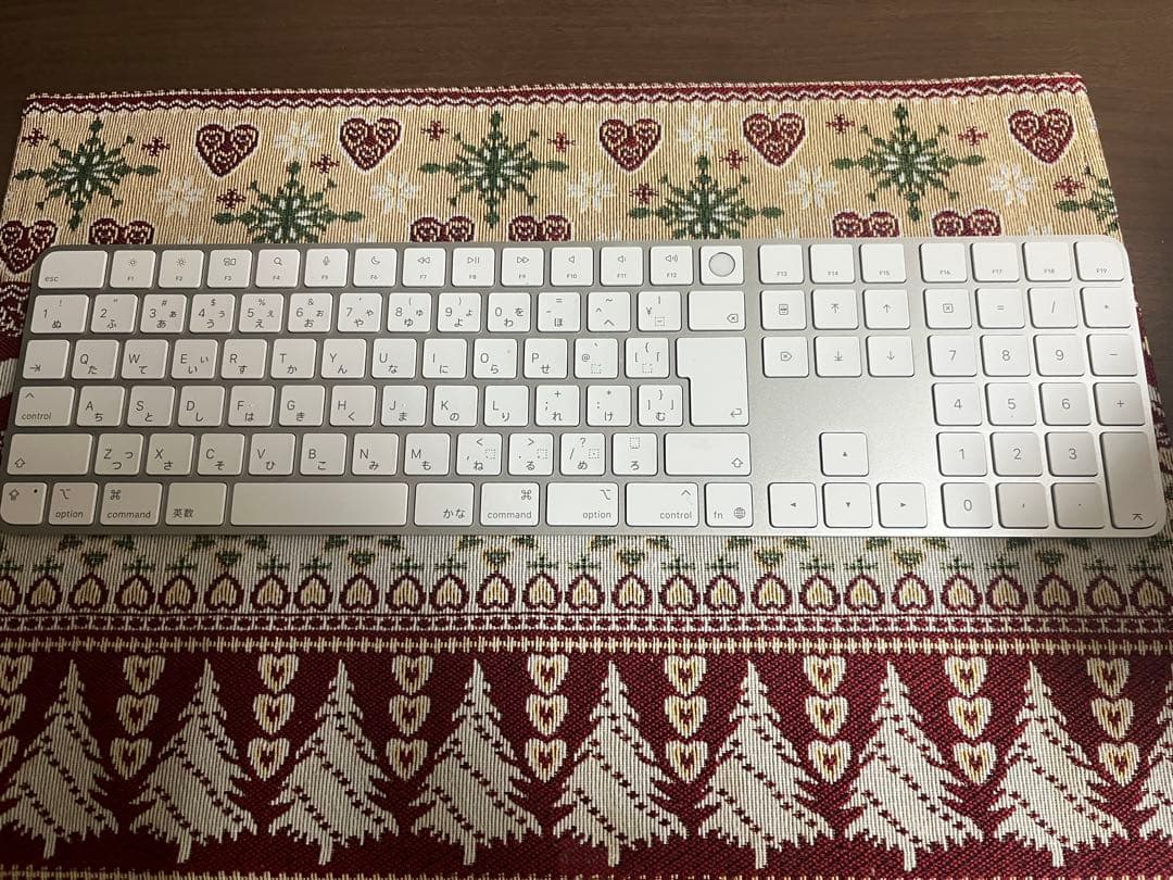 2025年米国最新版　アップル日本語配列　キーボード 本体