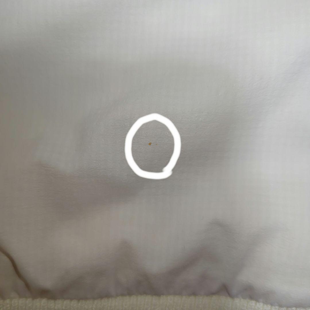 and per se Vネックベスト ホワイトリバーシブルメンズ