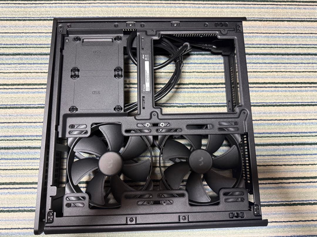 PCケース(自作PC用) Fractal Design Ridge Black