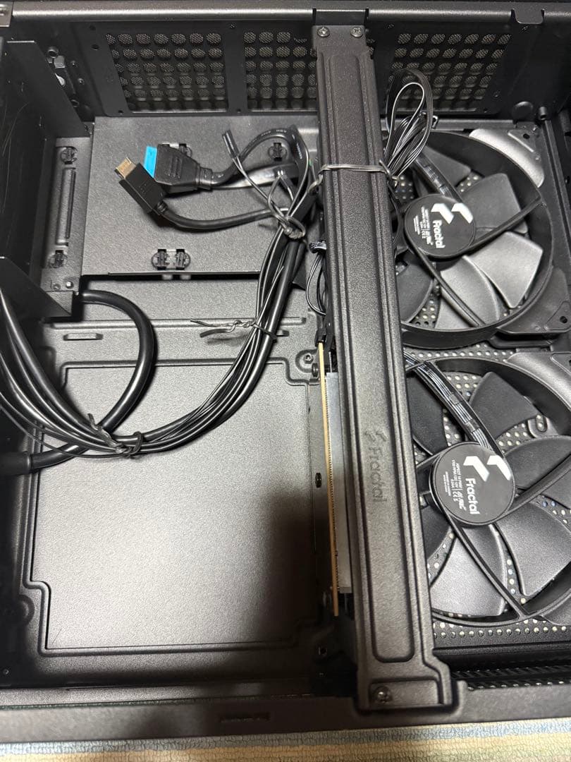 PCケース(自作PC用) Fractal Design Ridge Black