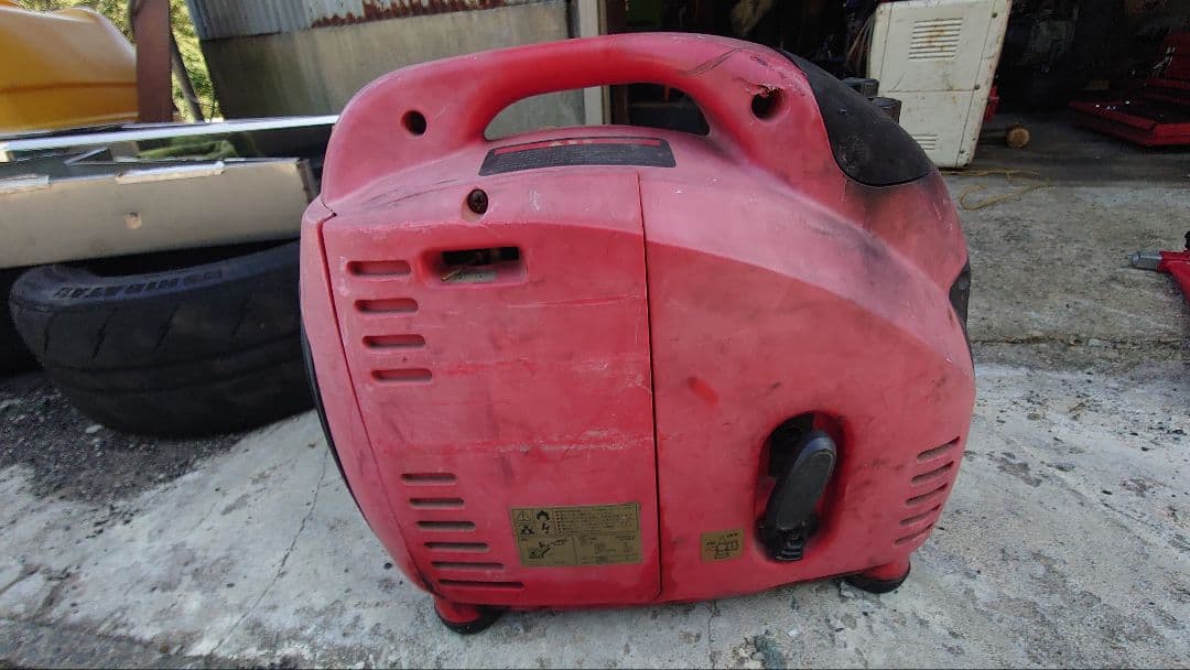 発電機　DY1500LBi ノザワ 100V 12A 1.2k