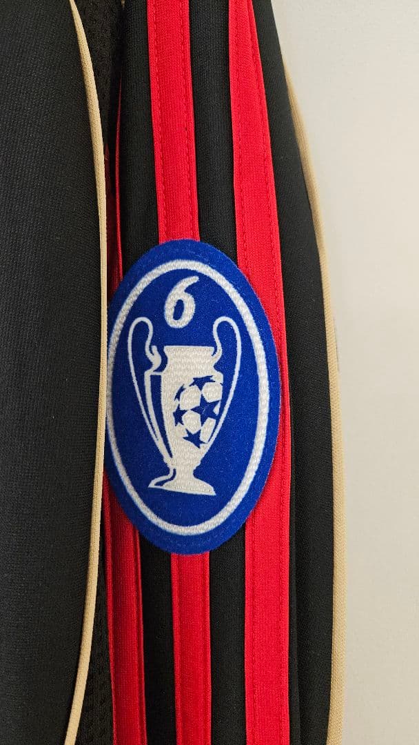 2006-07 ACミランホーム長袖 UCL選手支給品