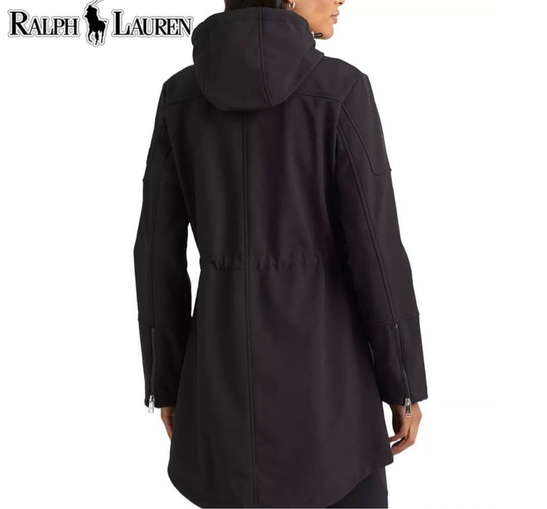 春も着用可能！LAUREN ブラック モッズコート Mサイズ