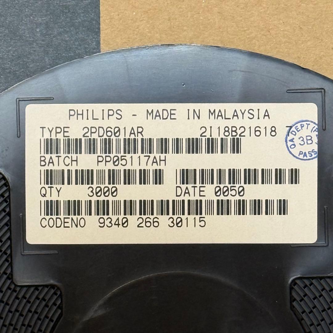 NPNチップトランジスター 2リール 2PD601AR 50V100mA