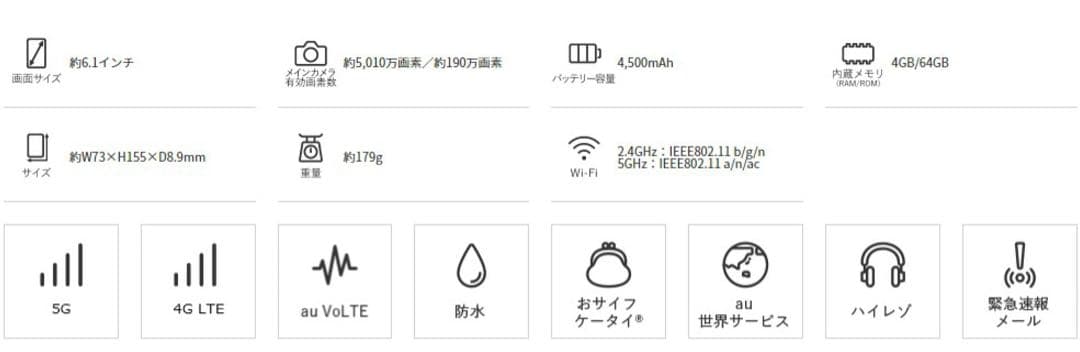 【美品】arrows We2 F-52E スマートフォン本体 ライトブルー LB