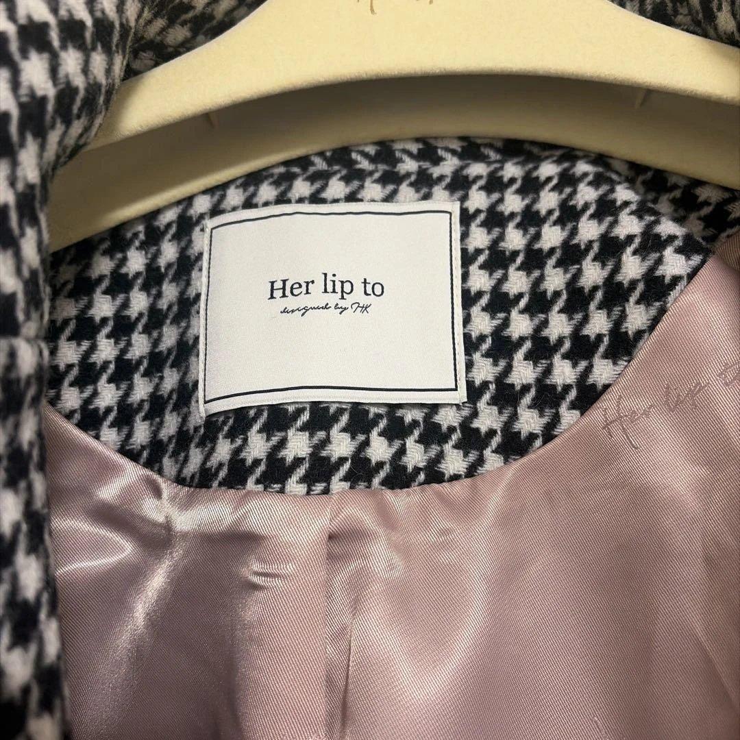 ジャケット・アウター Her lip to Proust Wool-Blend Melton Coat