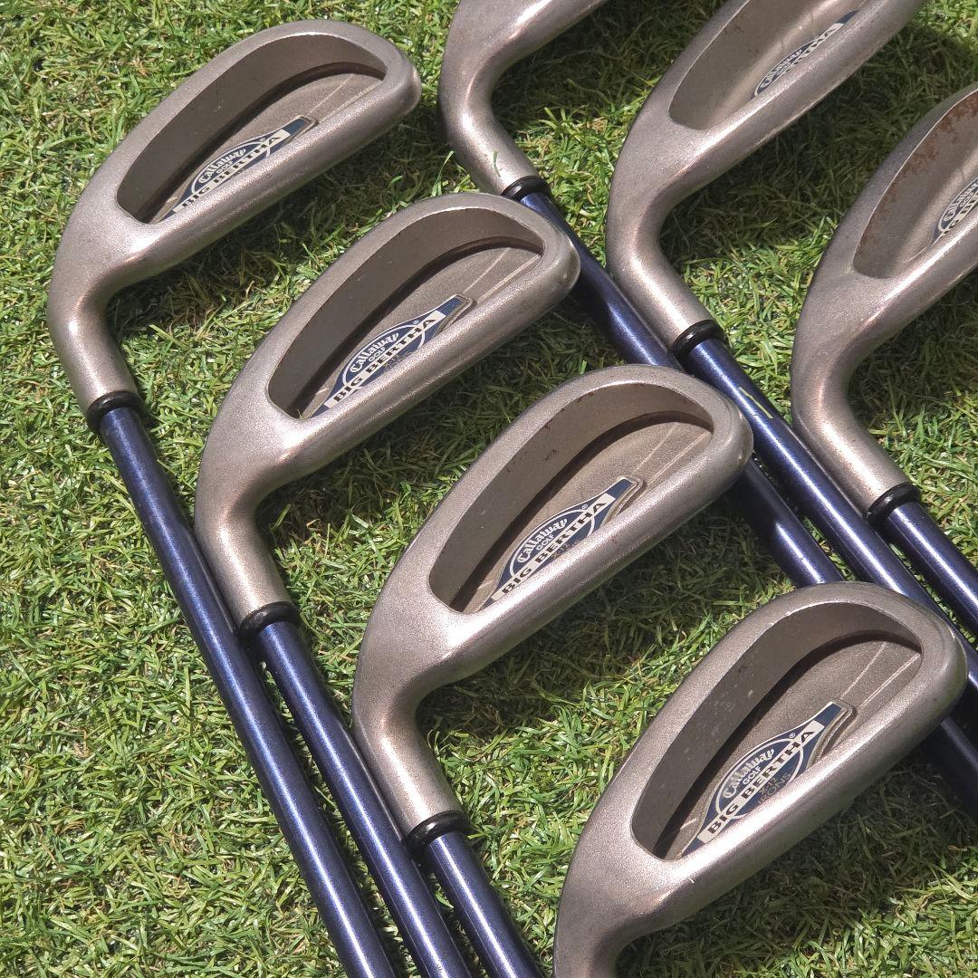 キャロウェイ ビッグバーサ X-12 左 レフティ アイアン8本 R