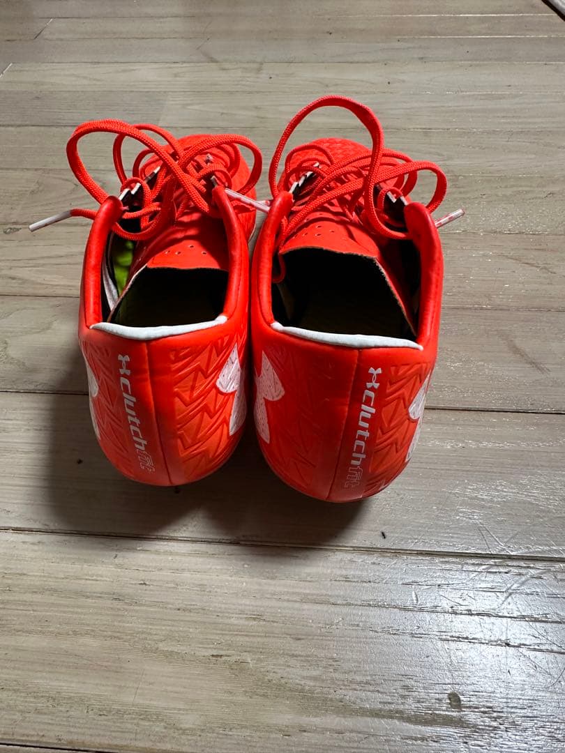 新品未使用 アンダーアーマー サッカースパイク 25センチ 取替式