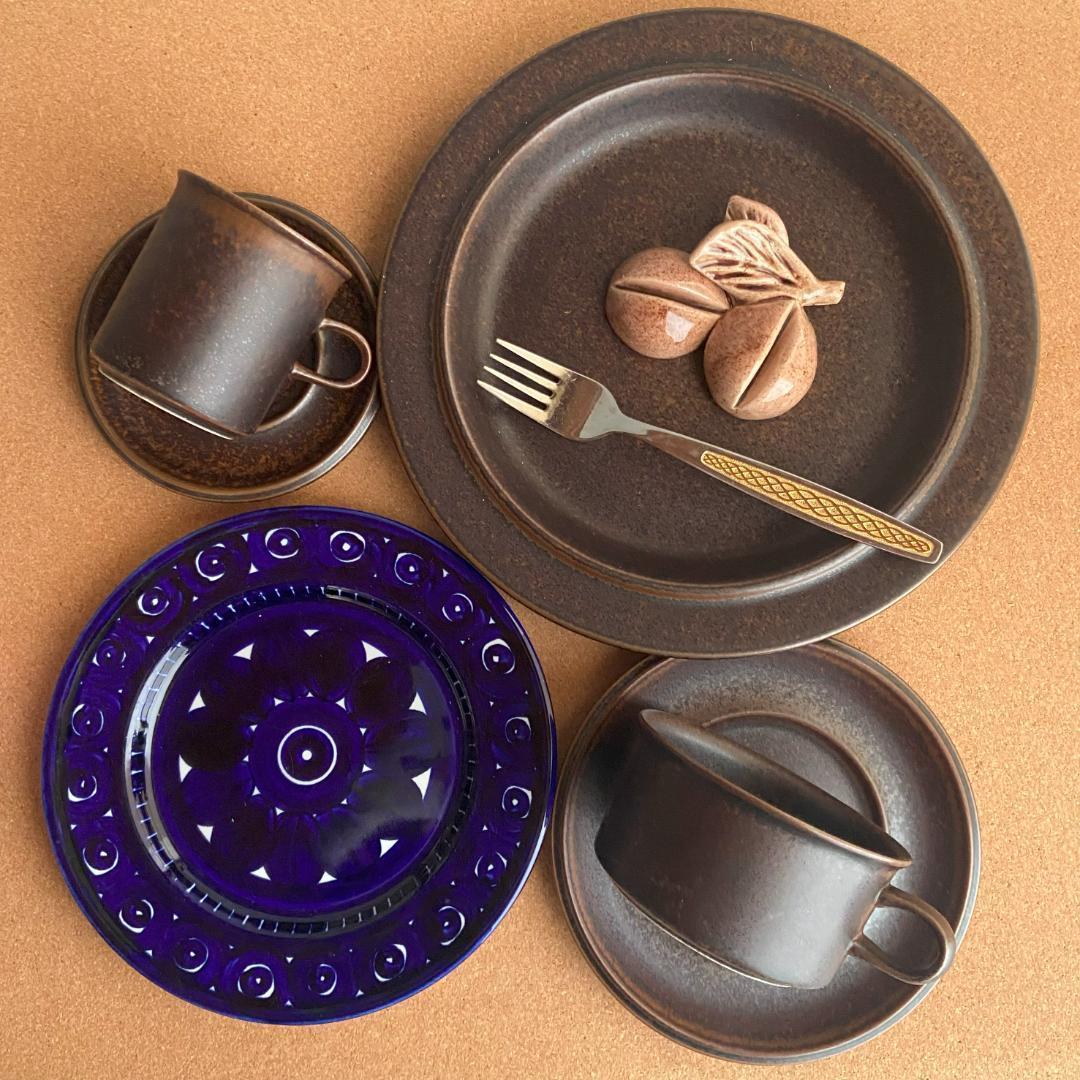 アラビア Valencia バレンシア Φ19.5 デザートプレート 2枚 HI