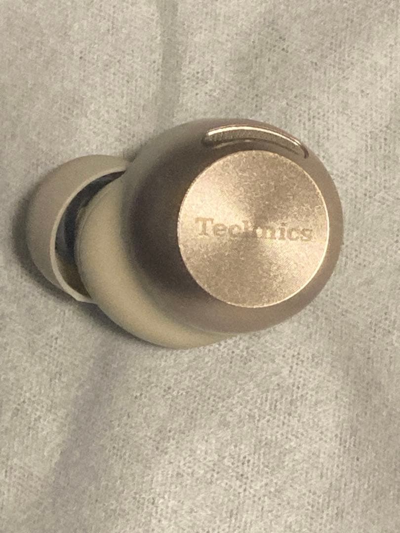 Technics AZ100 ゴールド 片耳(左のみ)クリスマス用紙袋、巾着付