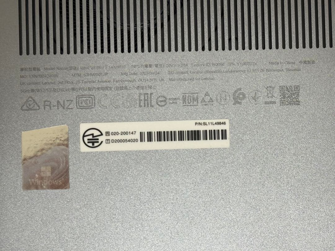 Lenovo ノートパソコン IdeaPad Slim 5 14インチ