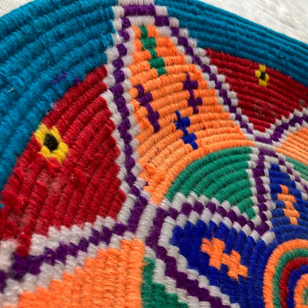 モロッコ　ベルベルバスケット　皿型