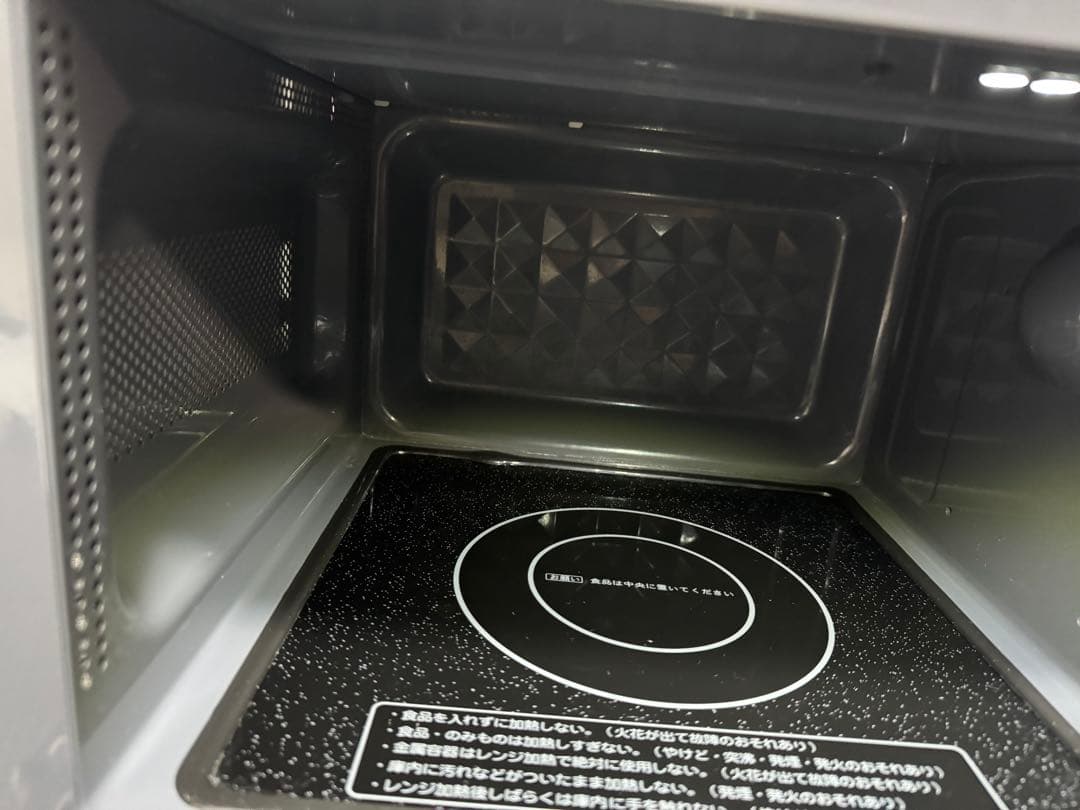 2024年製 900w高出力 フラット電子レンジ Yselect YMW17RK