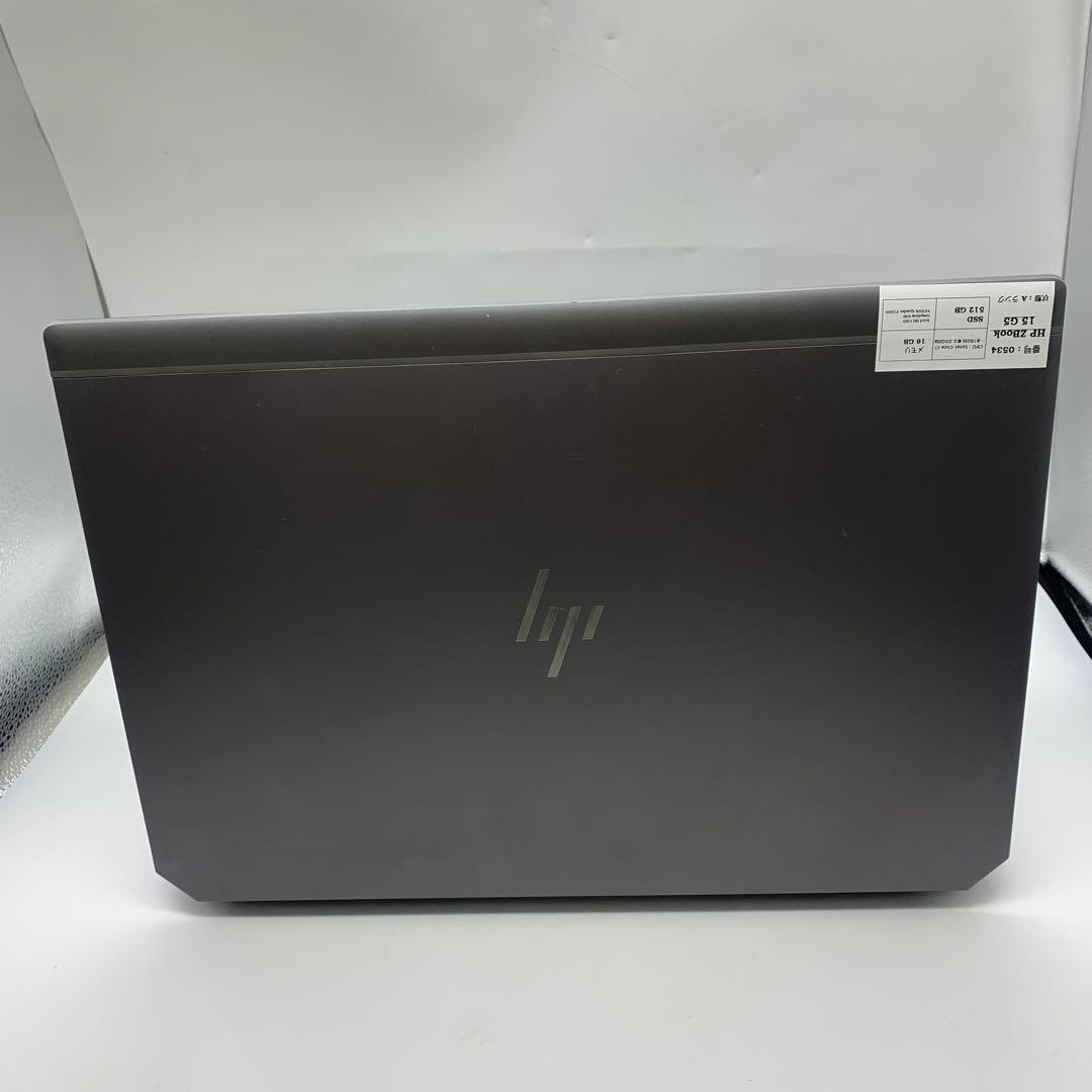 HP ZBook 15 G5 | Core i7 第8世代 | 512 GB