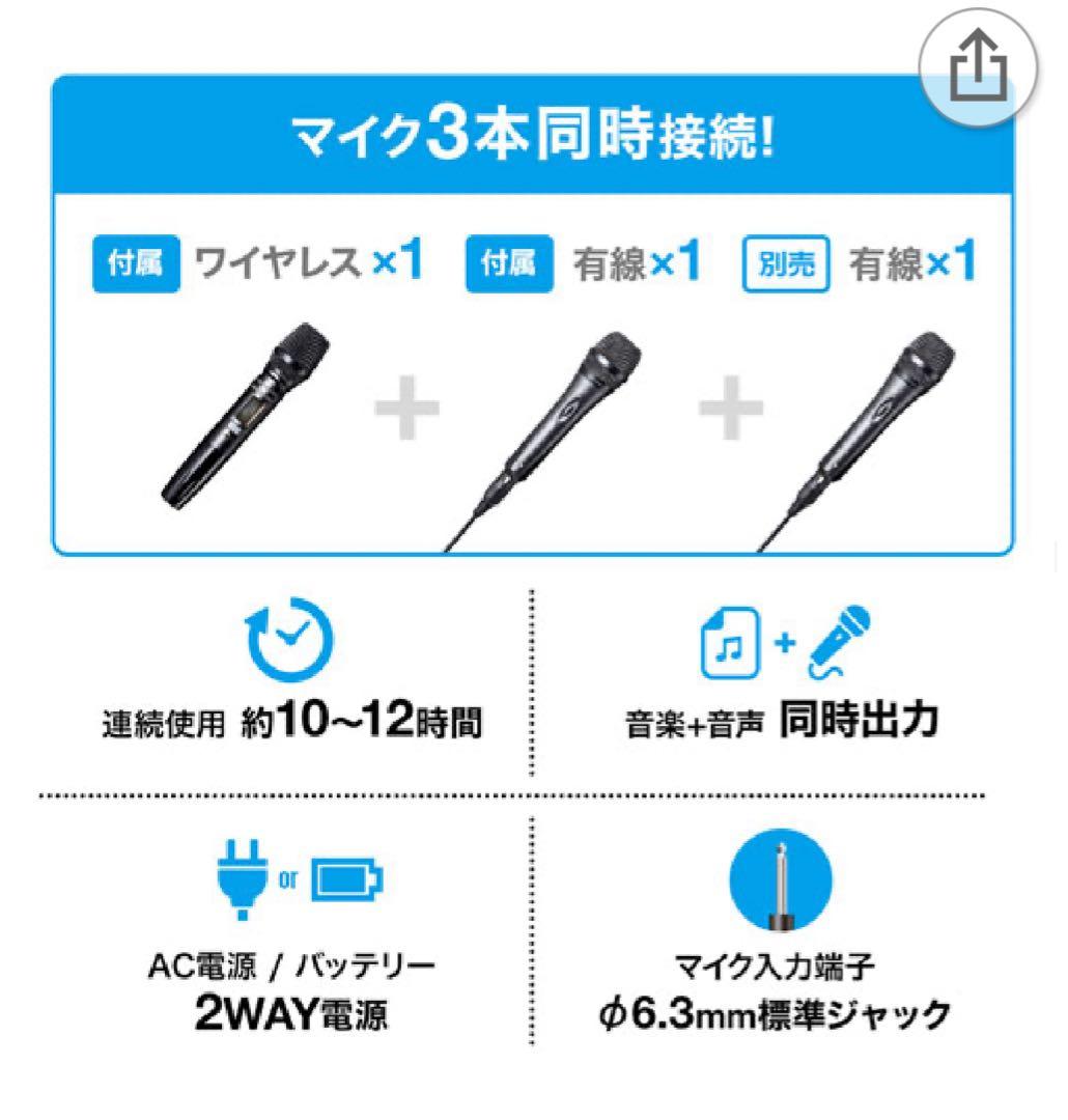 スピーカー拡声器[MM-SPAMP10]