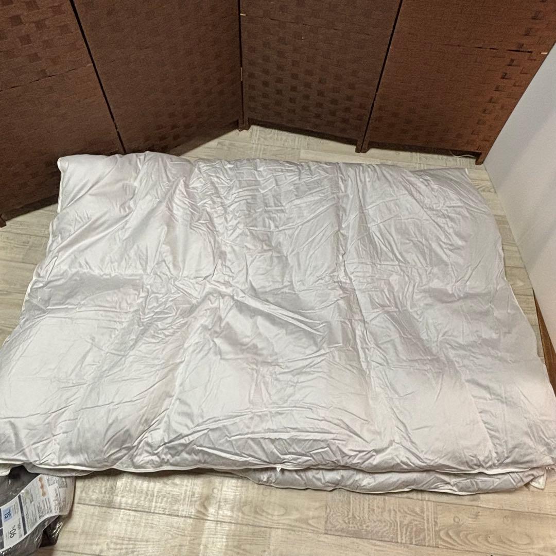 グースダウン羽毛掛ふとん　ダウン90% イオントップバリュ　定価39800円