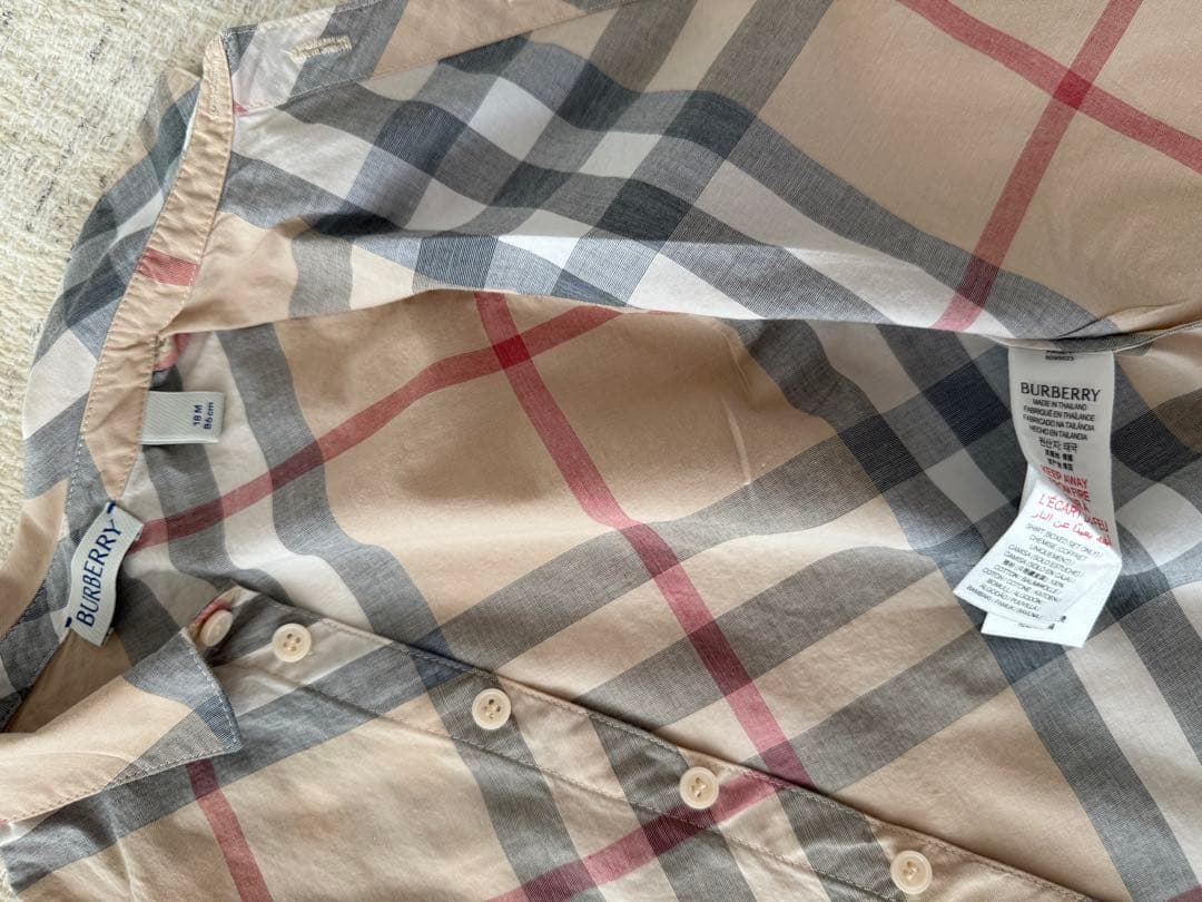 バーバリー　コットン スリーピース ベイビー ギフトセット保証保証