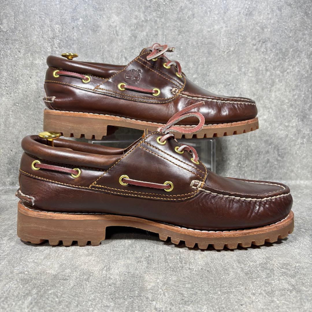 【極美品】Timberland デッキシューズ 3eye モカシン 27㎝