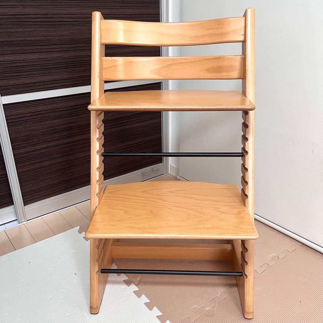 【新型】シリアル4　ストッケ トリップトラップナチュラル