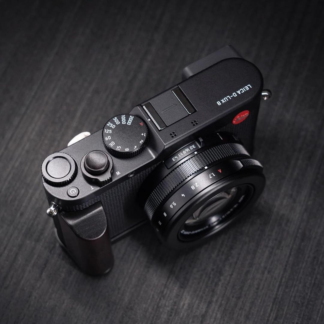 Leica D-LUX8専用 L型 高級 木製 グリップ 紫檀木黒板 新品未使用