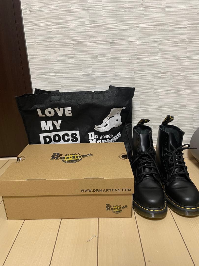 Dr. Martens ブラック ブーツ