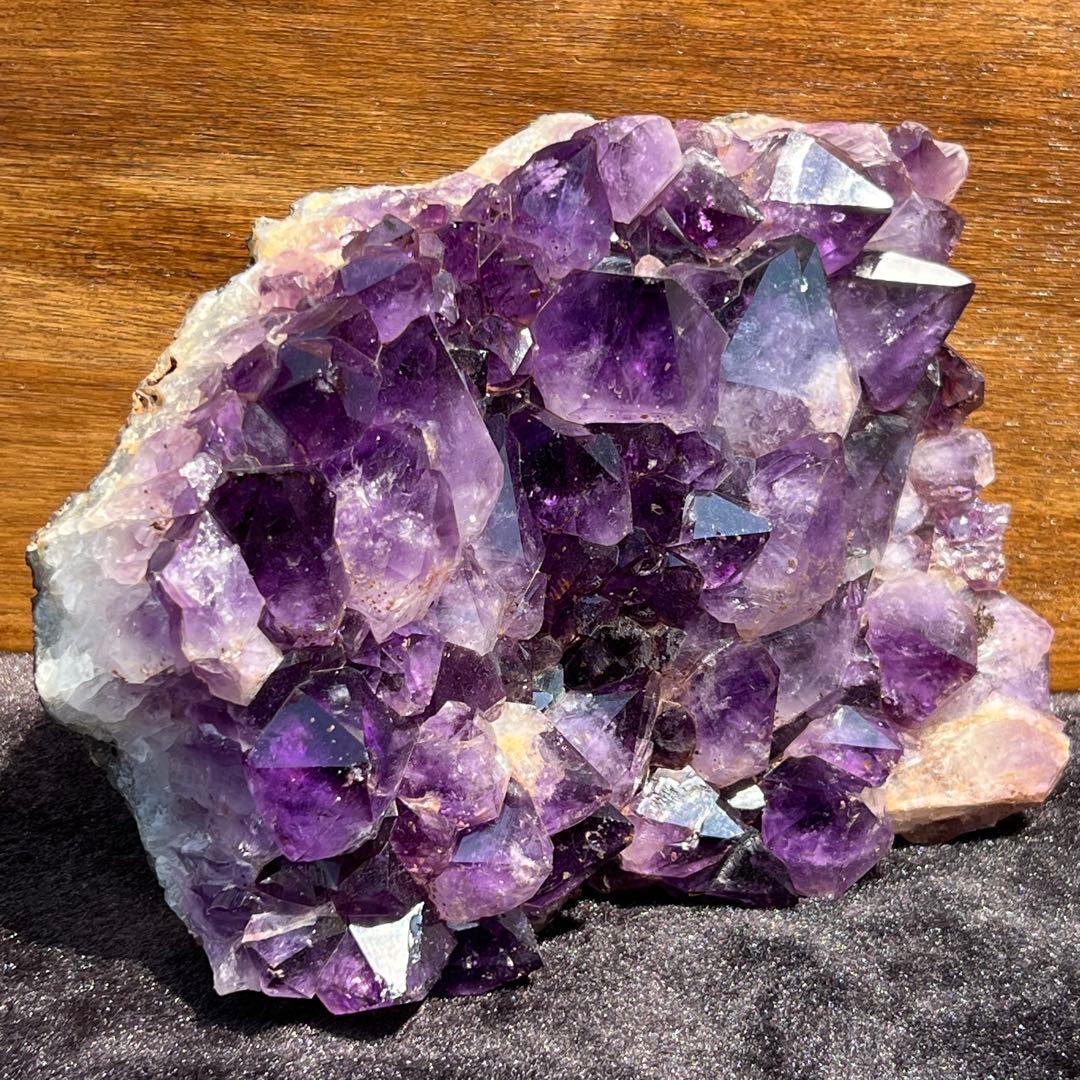 ☆特大サイズ美紫結晶☆最強浄化や魔除にも☆アメジストクラスター 天然石 原石
