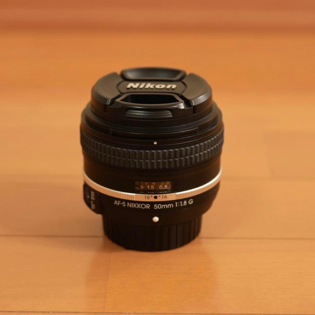 Nikon 50mm f/1.8G Special Edition フィルター付