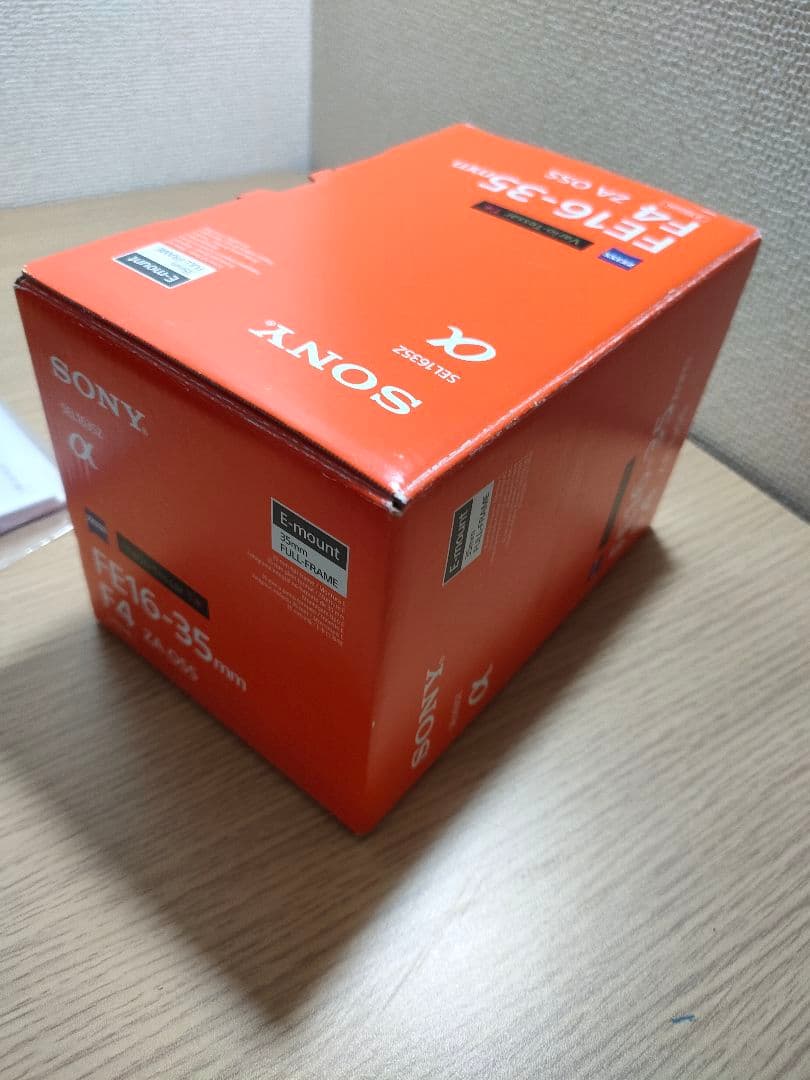 SONY FE 16-35mm F4 ZA OSS SEL1635Z 箱付き